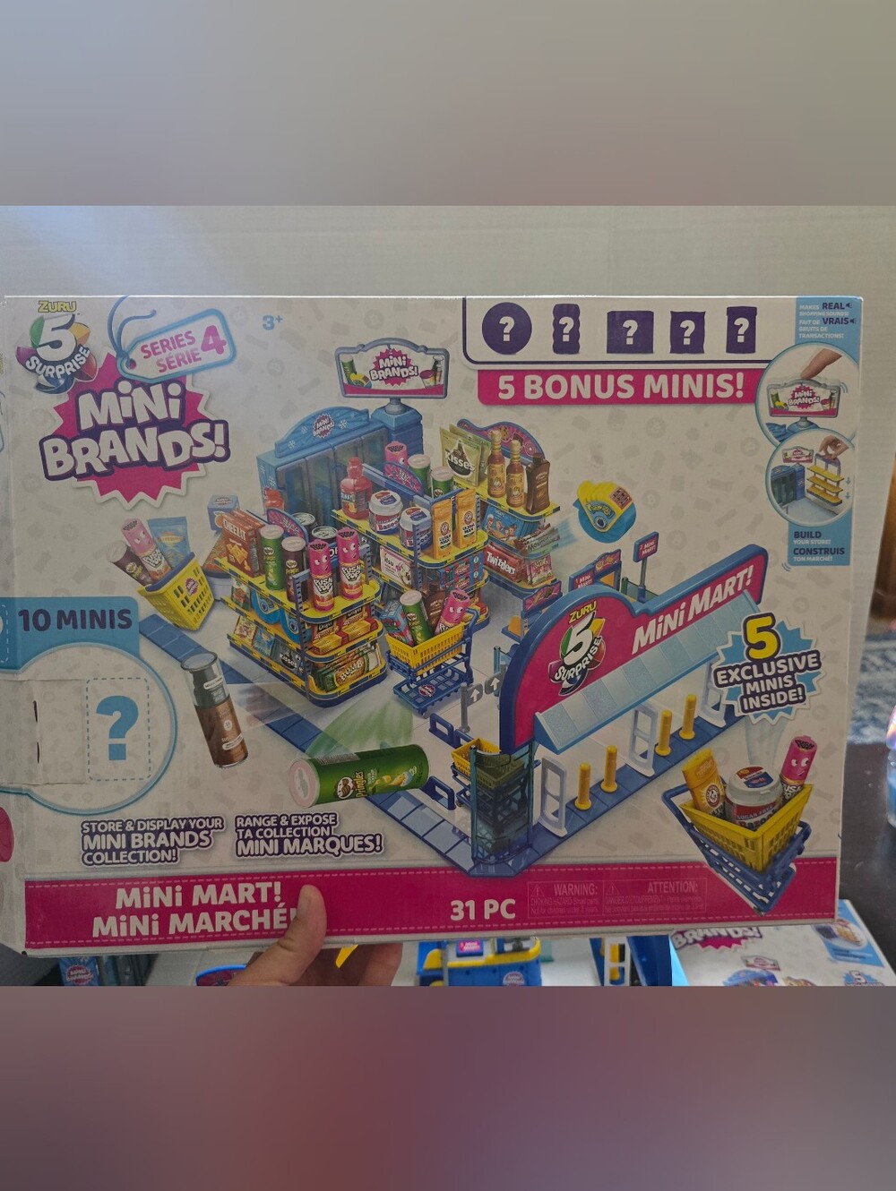 Mini Brands! Series 4 Mini Mart! Pretend Building Toy Grocery Store ZURU brand